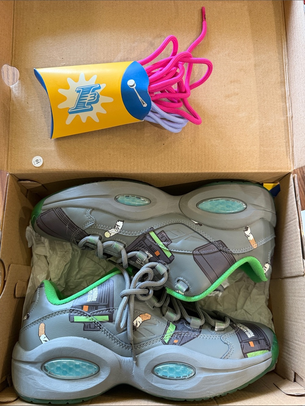 Allen Iverson Reebok Billionaire Boys Club “Beepers & Butts”